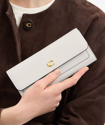 ＜COACH＞ミラ　ロング　フラップ　ウォレット